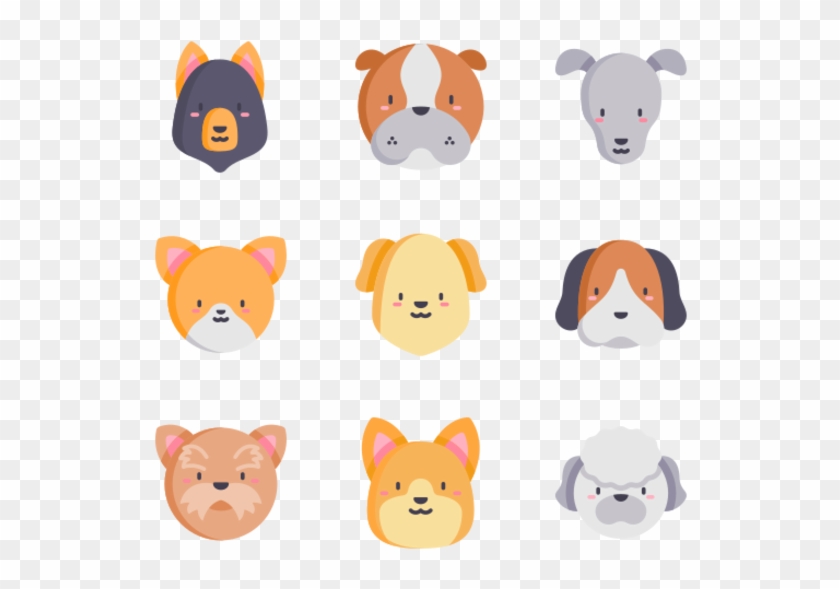 Dogs - Cartoon Clipart #5126539