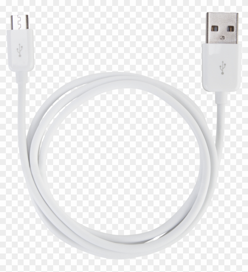 Micro-usb To Usb Cable - Usb Cable Clipart #5127275