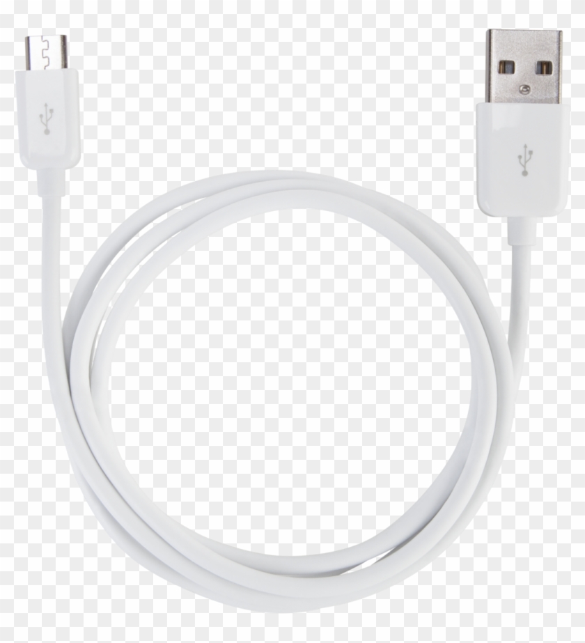 Micro-usb To Usb Cable - Usb Cable Clipart