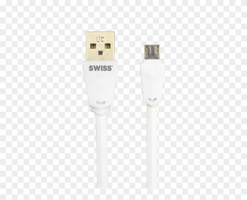 Swiss 2 Metre Micro Usb Cable - Usb Cable Clipart #5127656