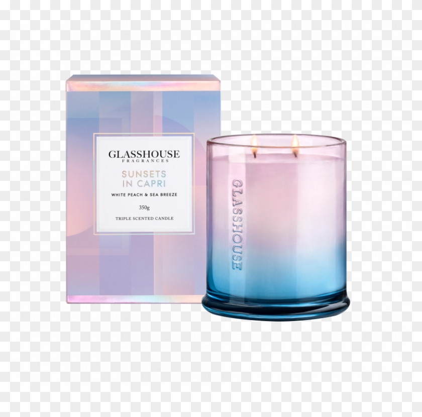 Limited Edition Sunsets In Capri White Peach And Sea - Glasshouse Sunsets In Capri Clipart #5127733