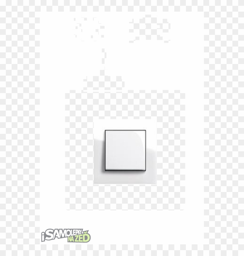 Samolepka Pod Vypínač - Space Invaders Clipart