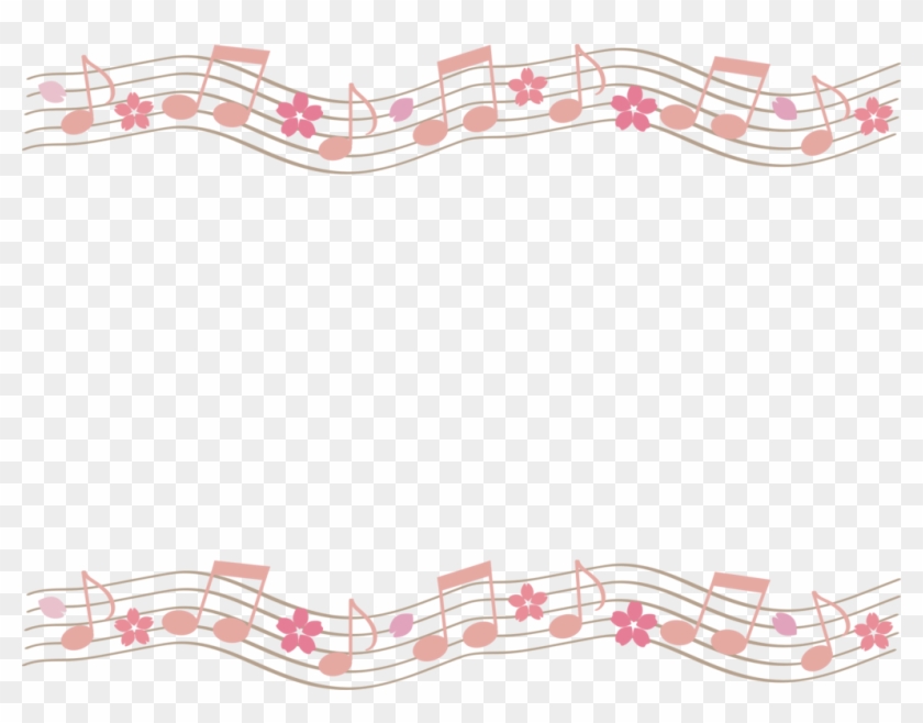 Musical Note Visual Arts Free Commercial Clipart - 春 音符 イラスト - Png Download