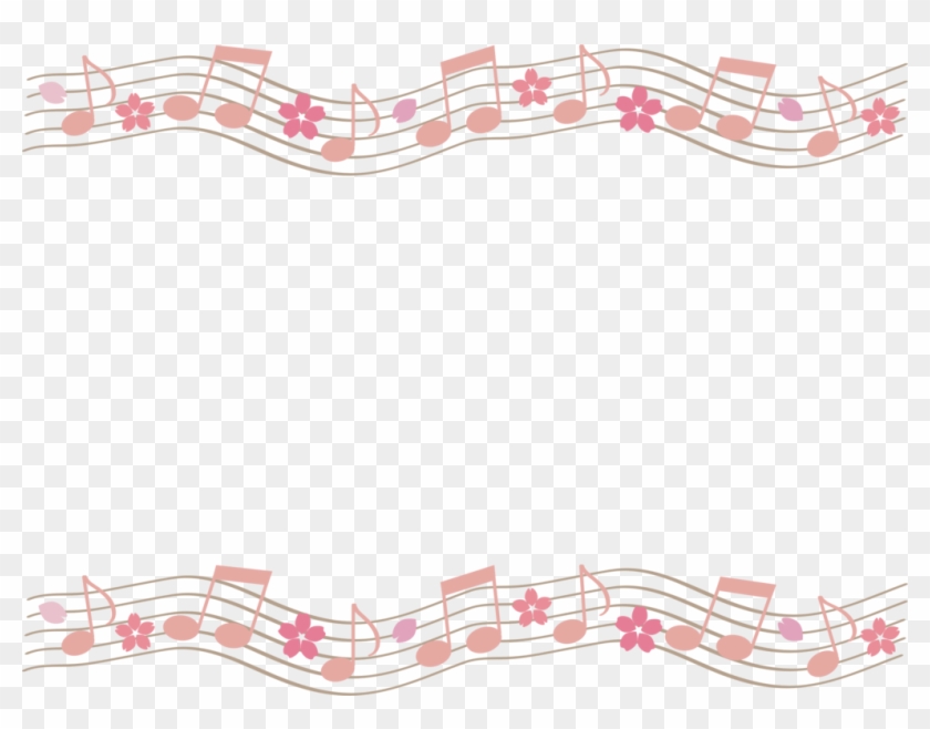 Musical Note Visual Arts Free Commercial Clipart - 春 音符 イラスト - Png Download #5127880