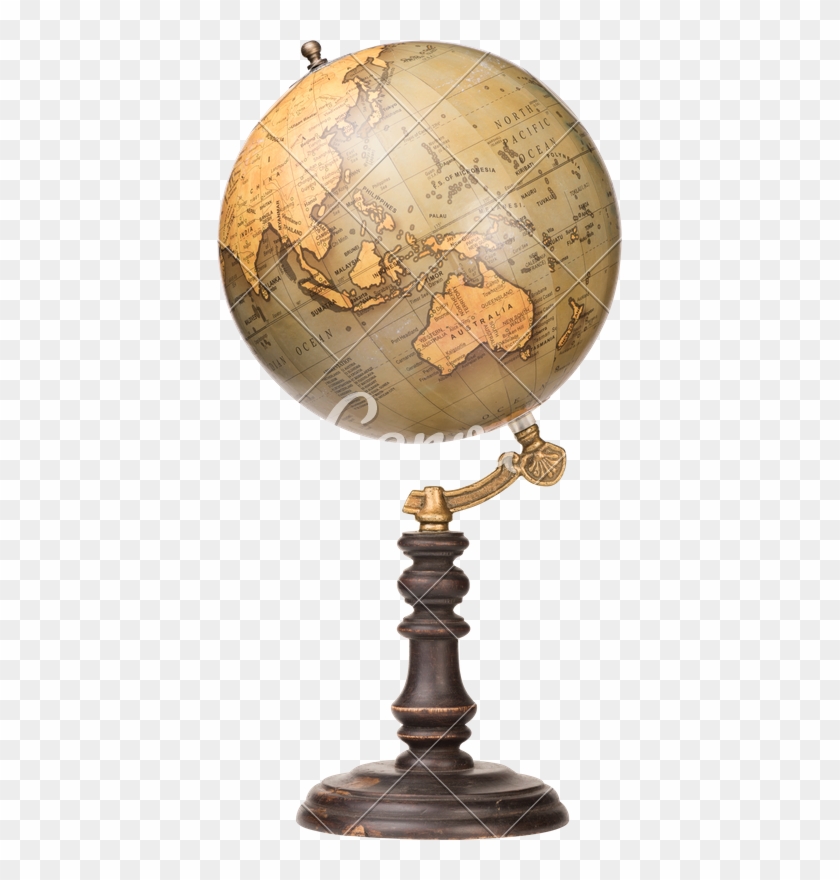 Old Globe Png Transparent Background - Globe Clipart
