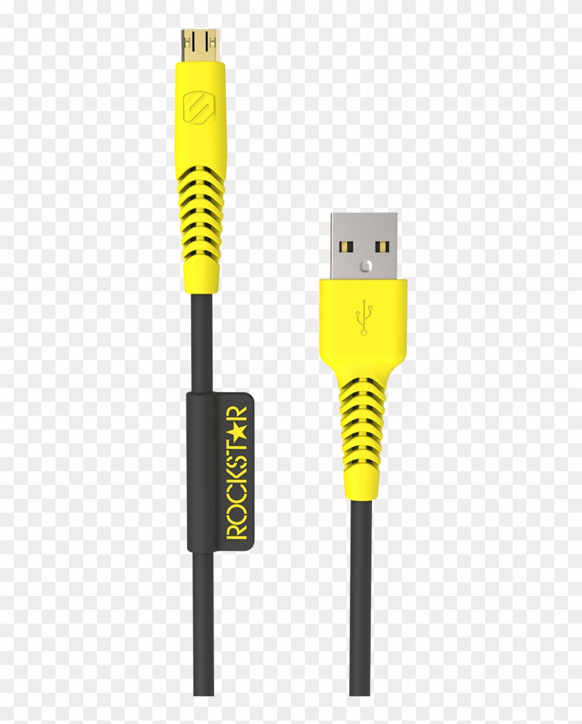 Rockstar Micro Usb Cable - Usb Cable Clipart #5127989