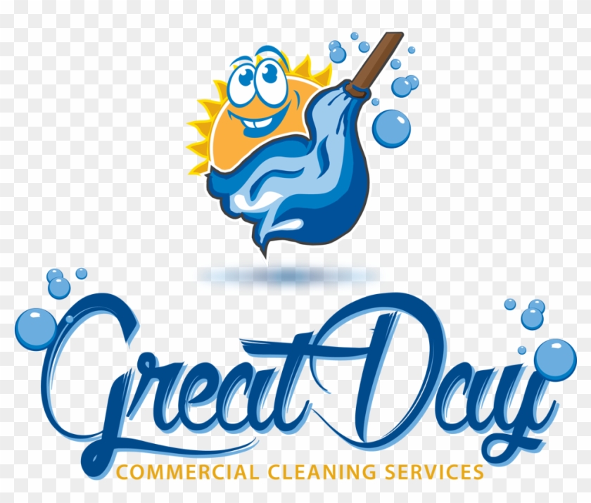 Great Day Cleaning Service - Cleaning Services Logo On Behance Clipart #5128063