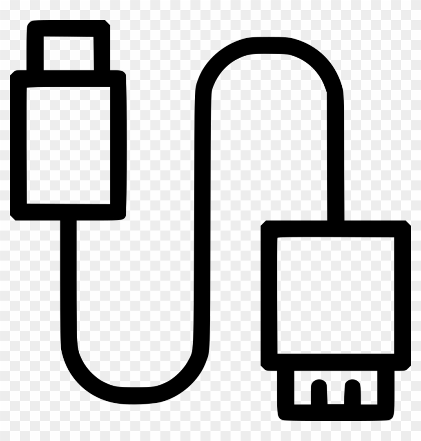 Usb Cable - - Cable Usb Vector Png Clipart #5128218