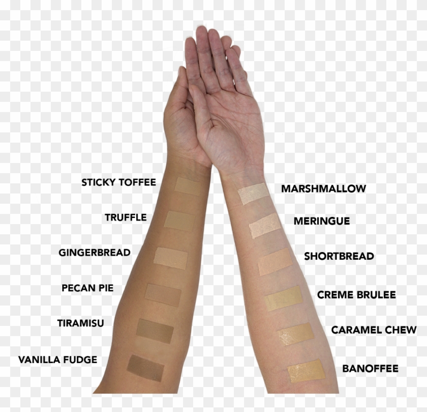 Hd Foundation Swatch New - Marissa Carter Foundation Swatches Clipart #5128537