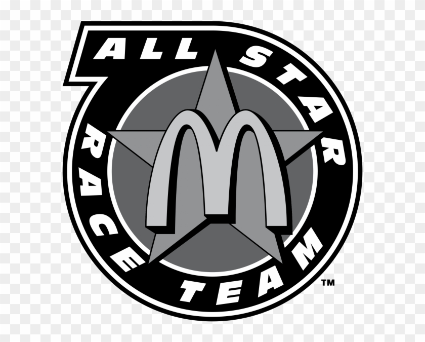 All Star Race Team Logo - Mcdonalds Racing Team Clipart #5128758
