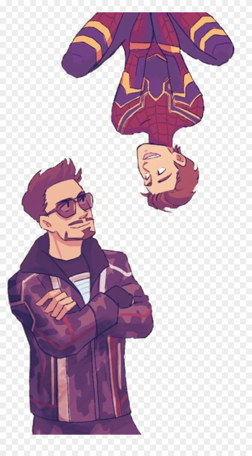 Peter Parker, Peterparker, Spider Man, Spiderman, Iron - Iron Man Spider Man Cute Clipart #5128904