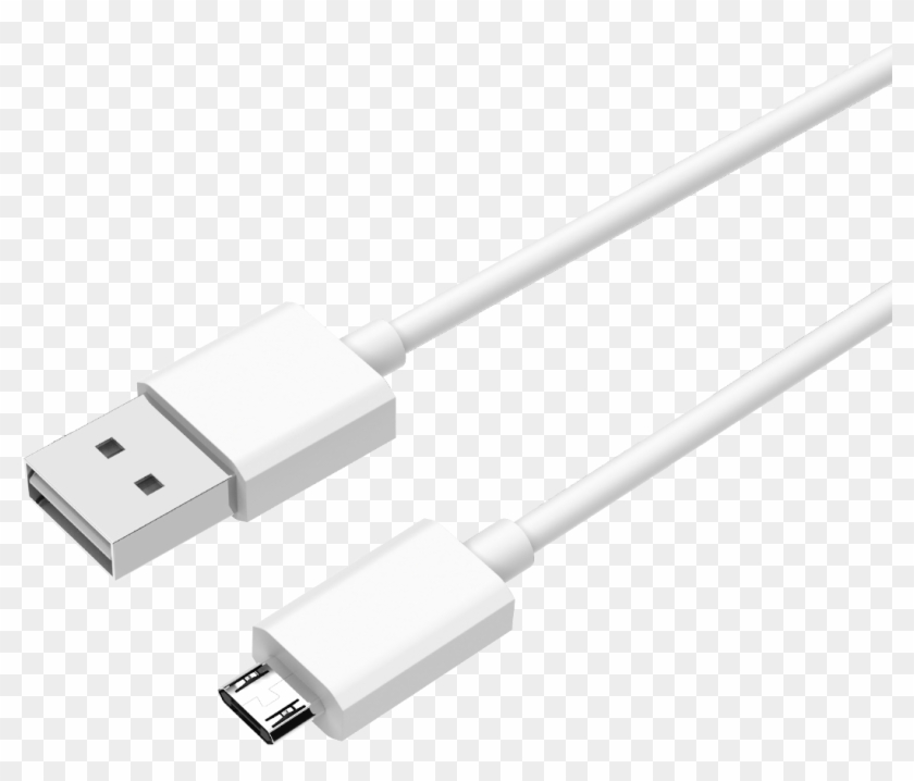 Usb To Micro Usb Cable - Usb Cable Clipart #5129051