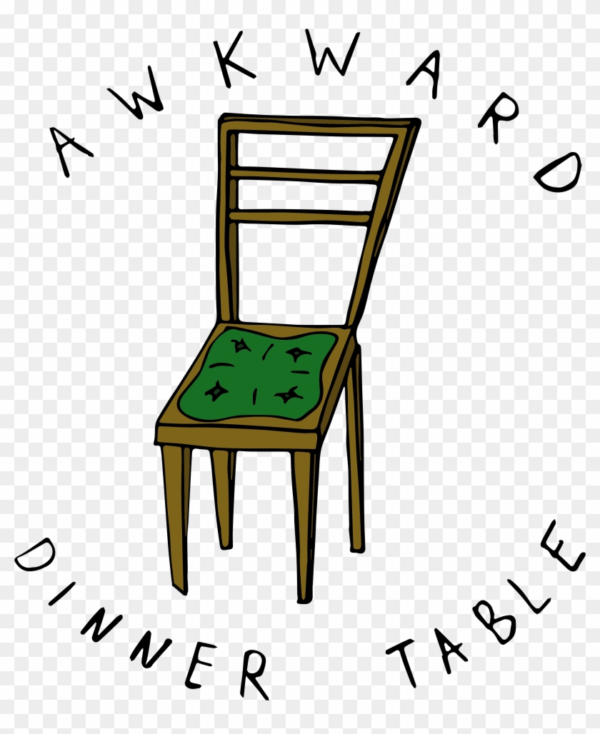 Awkward Dinner Table - Chair Clipart #5129411