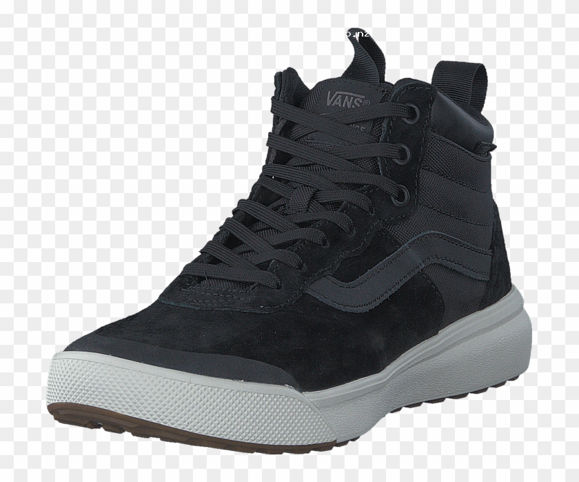 Vans Mn Ultrarange Hi Black 60047-32 Womens Suede, - Work Boots Clipart