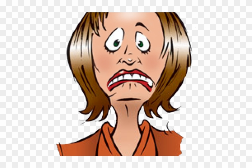 Stressed Customer Service Cartoon Clipart