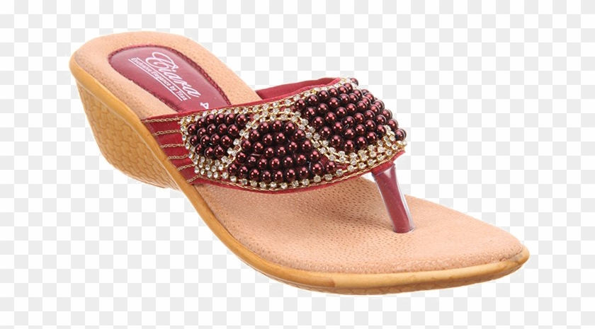Fancy Sandal Transparent Image - Ladies Fancy Sandal Png Clipart #5129824