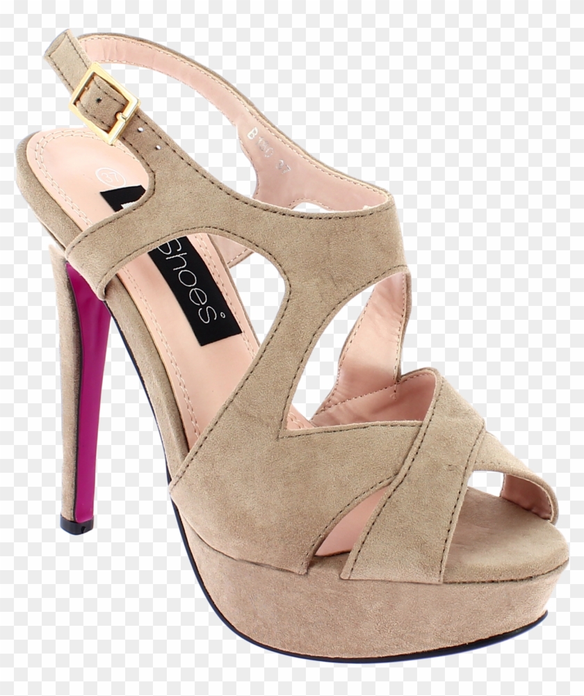 Transparent Heel Sandals - Basic Pump Clipart #5129899