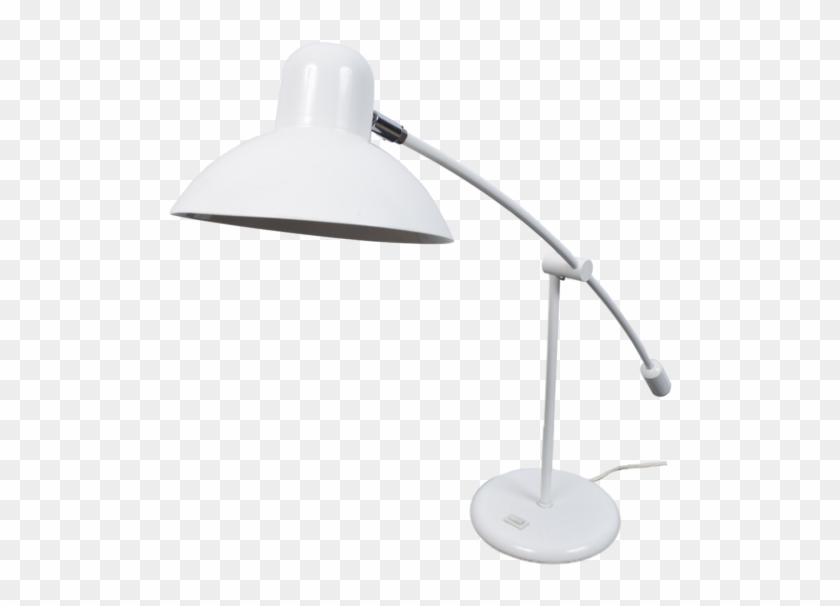 White Desk Light 70's - Lamp Clipart #5129909