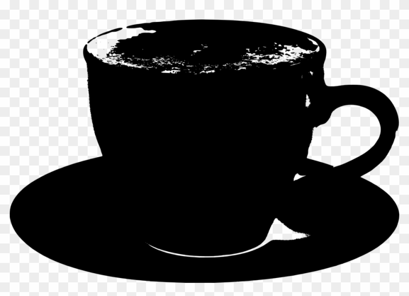 Coffee Cup Silhouette Png - Cup Clipart