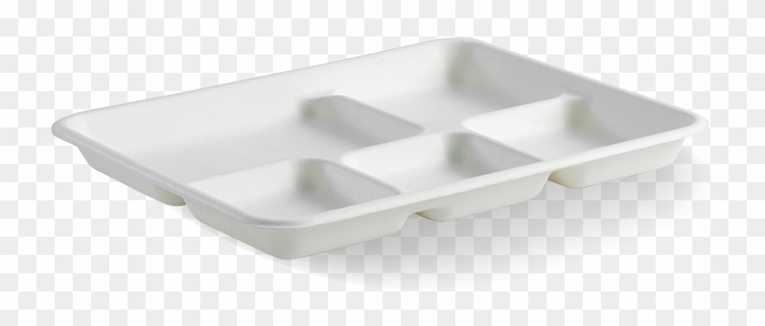 5-compartment Biocane Tray - Sink Clipart #5130236