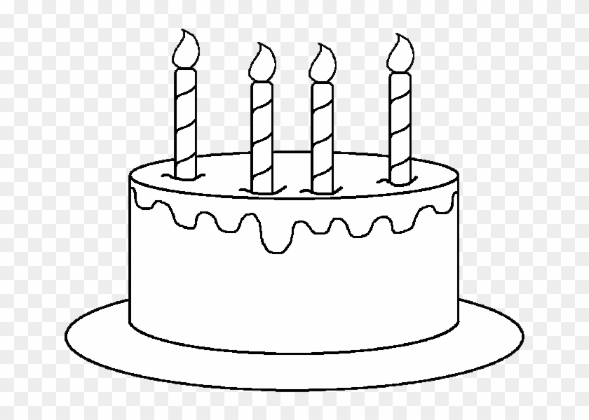 Background Courtesy Of - Birthday Cake Clipart #5130293