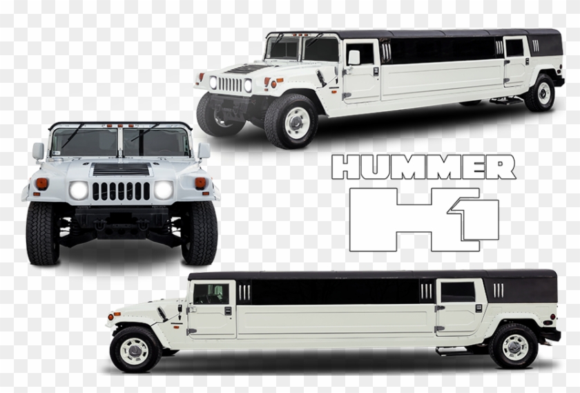 Hummer H1 White - Hummer H1 Limousine Clipart
