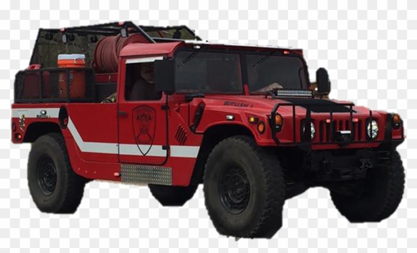 Surplus Humvee Acquired Through The Rural Fire Protection - Hummer H1 Clipart #5130894