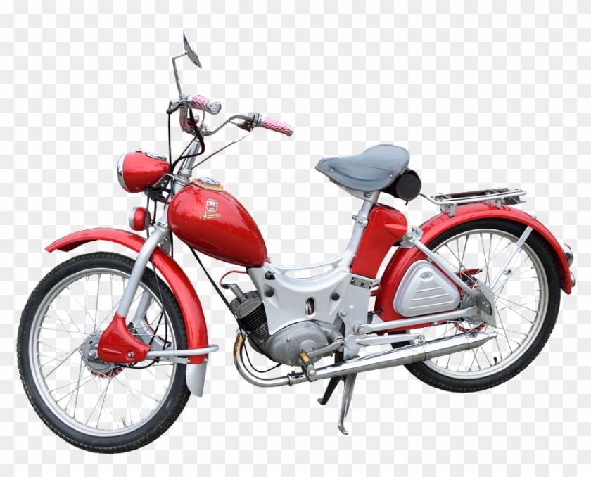 Pedal Powered Moped Png Clipart #5131121