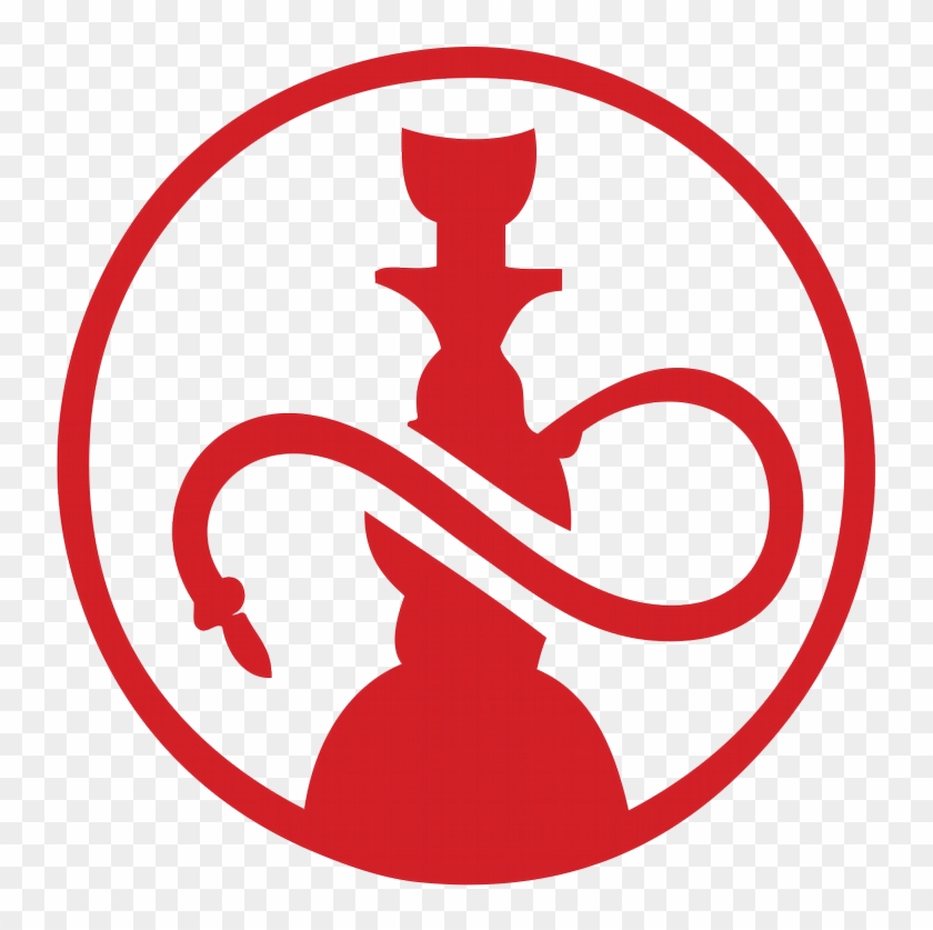 Tobacco Pipe Hookah Lounge Sandflames - Hookah Logo Png Clipart #5131385