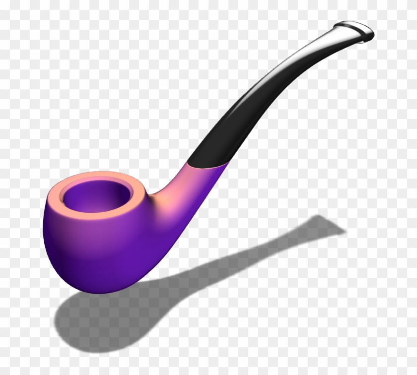 Tobacco Pipe - Illustration Clipart #5131444