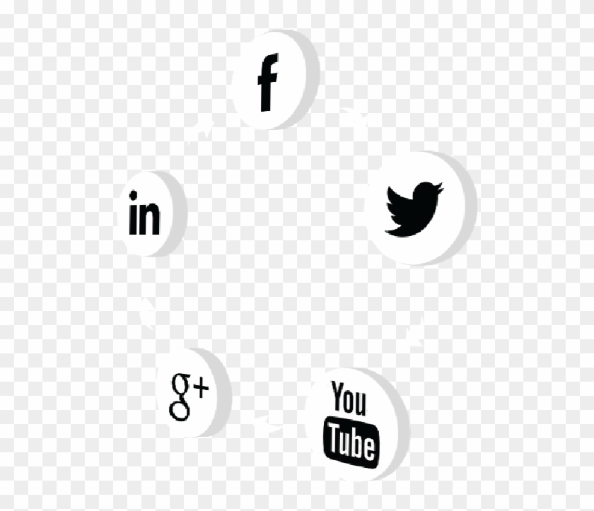 The Insider's Social Media Guide - Social Media In Black And White Clipart