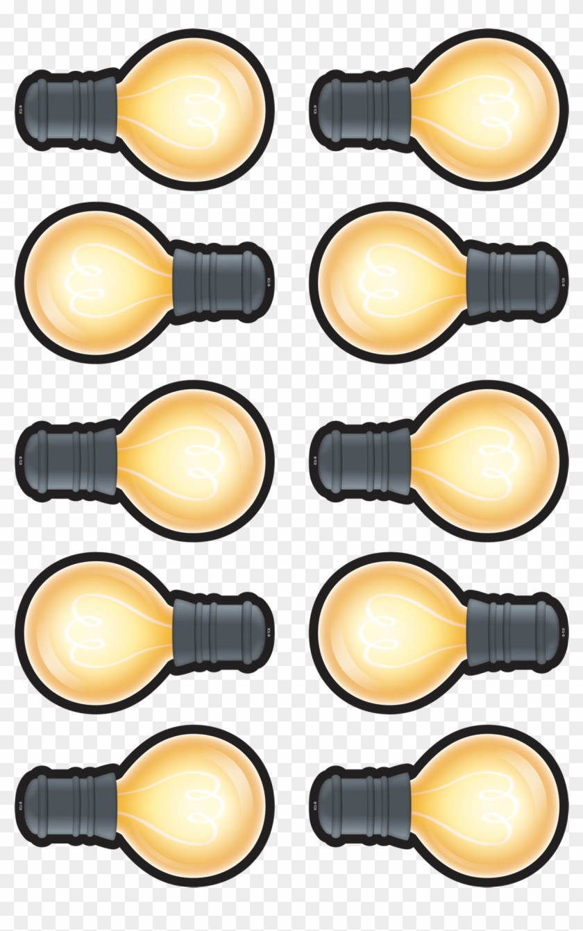Use This Decorative Artwork To Dress Up Classroom Walls - Light Bulb Bulletin Boards Clipart