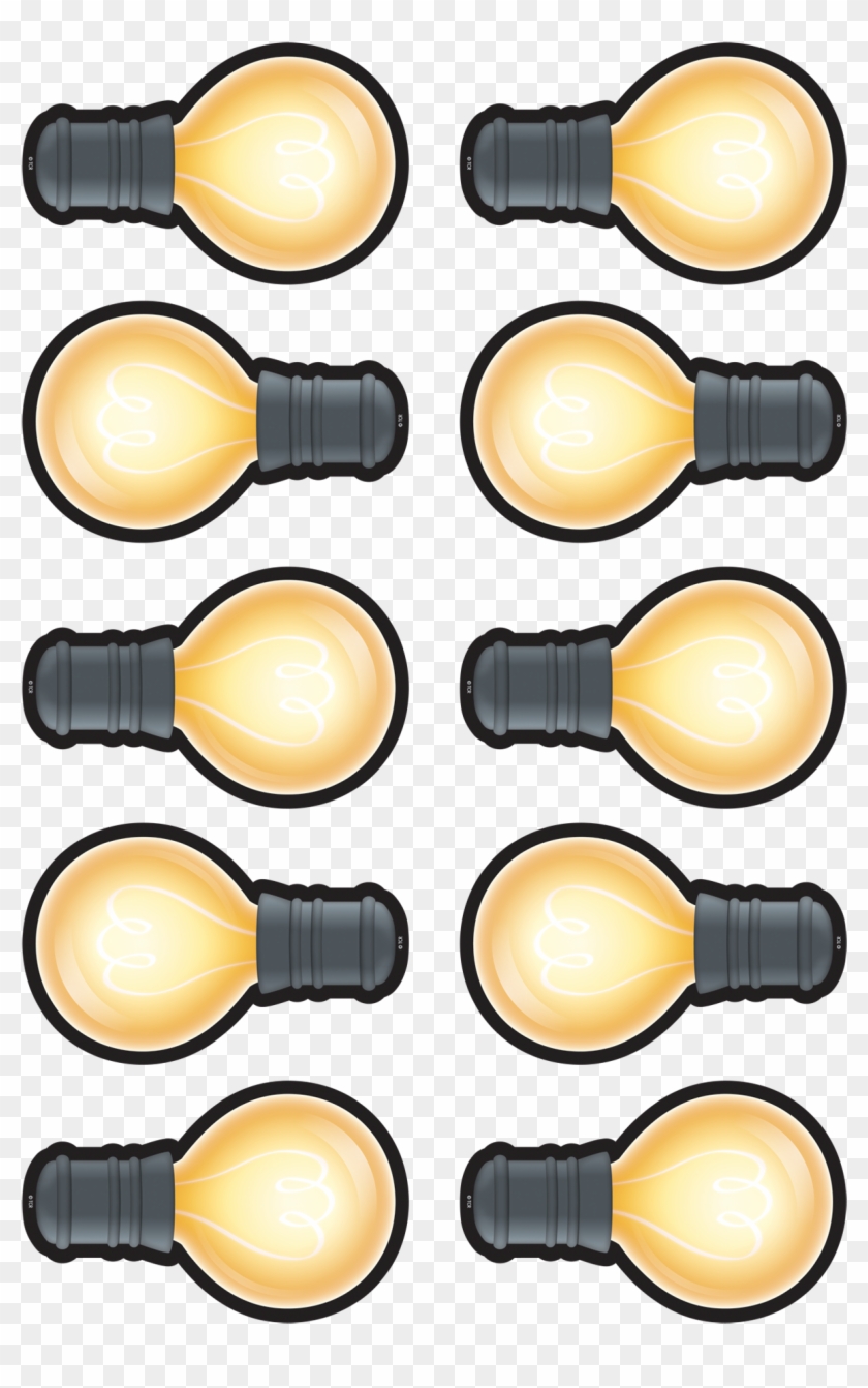 Use This Decorative Artwork To Dress Up Classroom Walls - Light Bulb Bulletin Boards Clipart #5132049