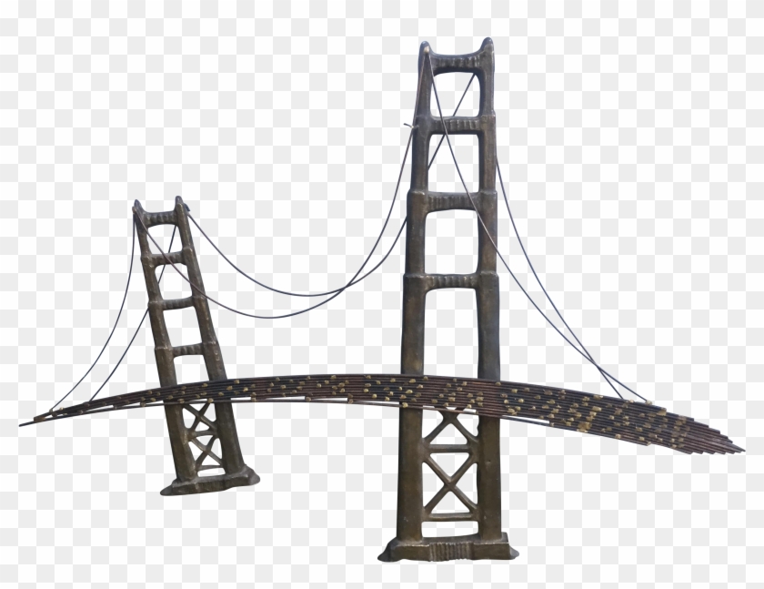 Bridge Clipart Png - Golden Gate Bridge Graphic Transparent Png #5132129