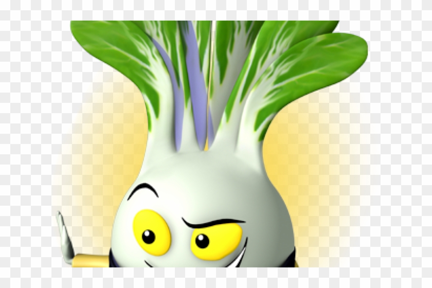 Bok Choy Clipart Individual Vegetable - Cartoon - Png Download