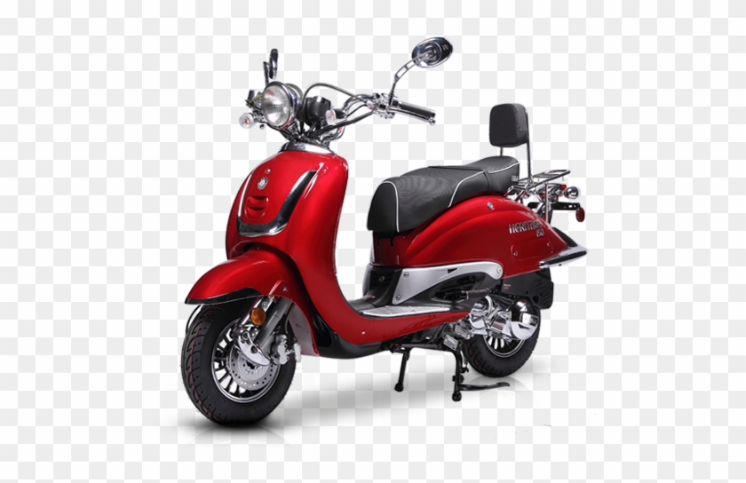 Bms Heritage 150 1-tone Burgundy - Bms Heritage Scooter Clipart #5132268