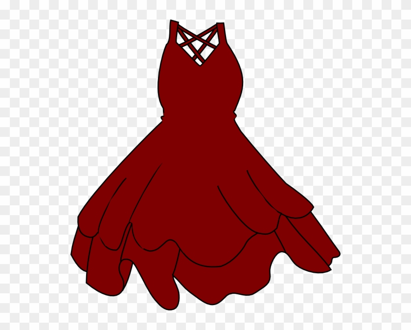 Small - Grey Dress Clipart - Png Download
