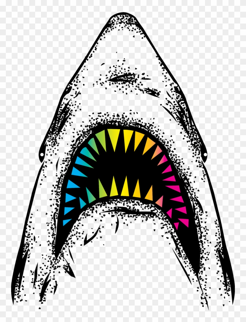 Shark Mouth Png - T-shirt Clipart #5132888
