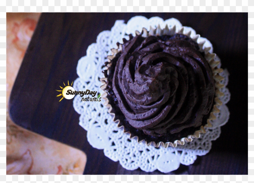 Chocolate Zucchini Cupcakes - Garden Roses Clipart