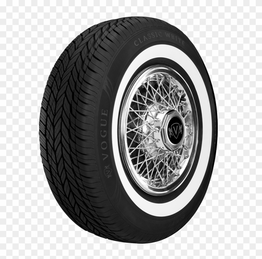 Vogue Classic White Tire - Black And White Tires Clipart