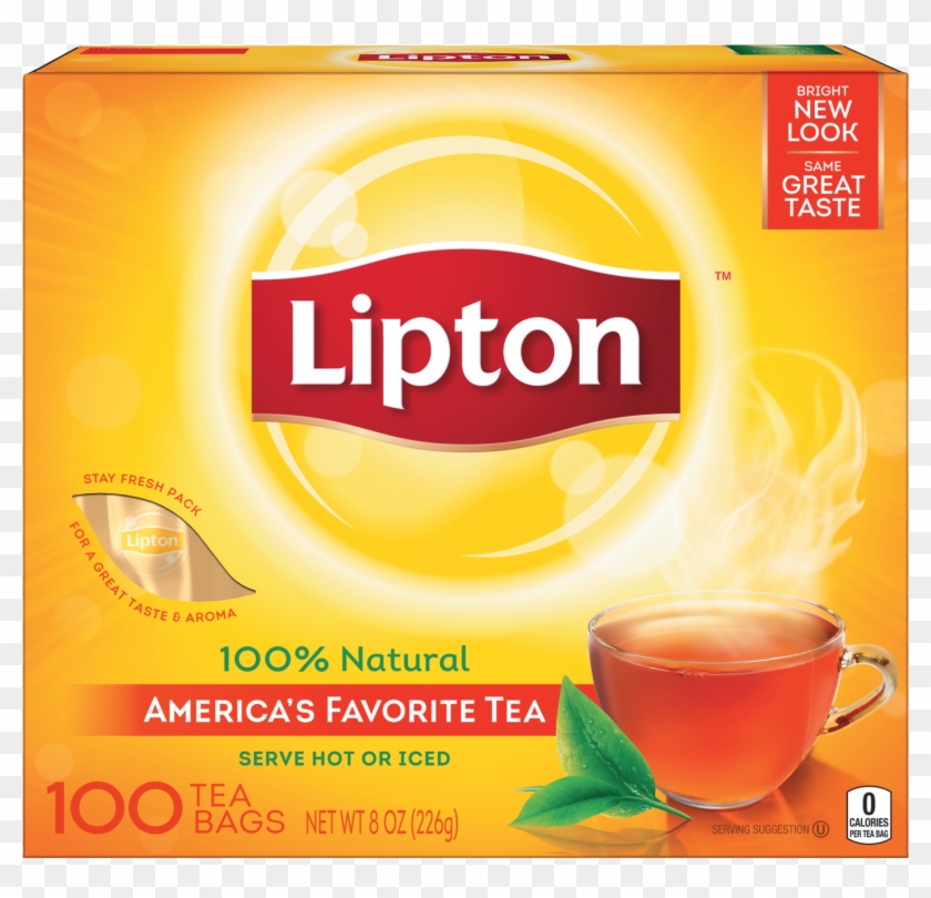 Lipton Tea Bag 100 Clipart