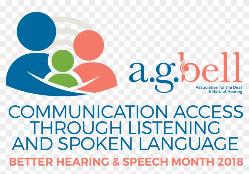 During Better Hearing & Speech Month , Ag Bell Wants - Graphic Design Clipart