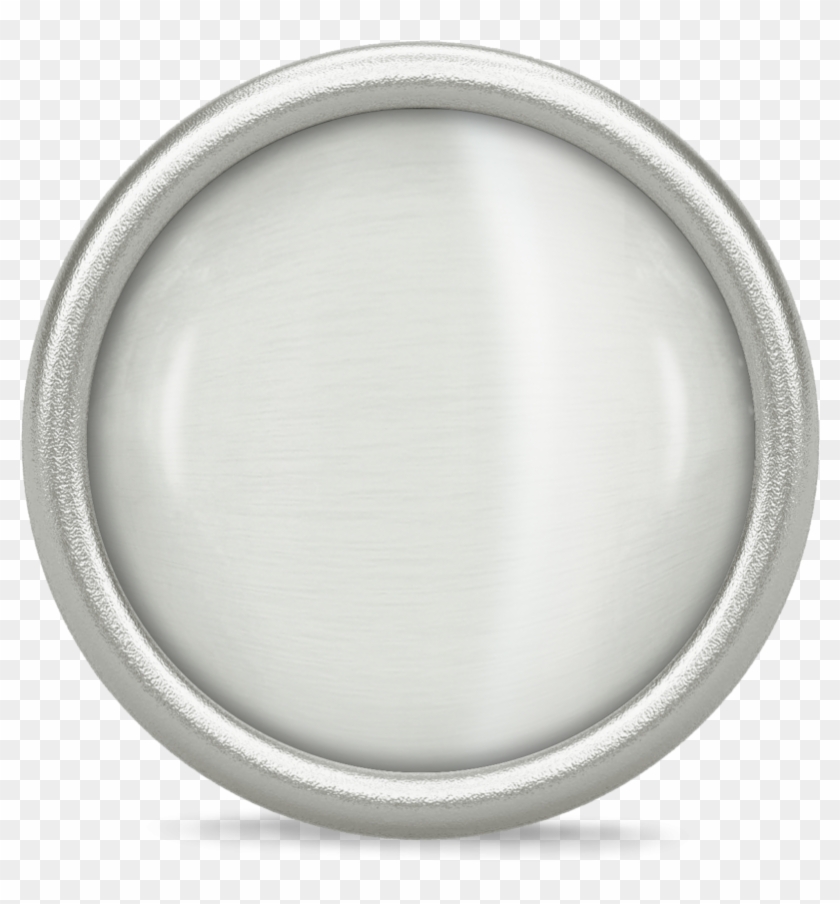 Endless Sterling Silver Big 'love Dome' White Moon - Circle Clipart #5133737