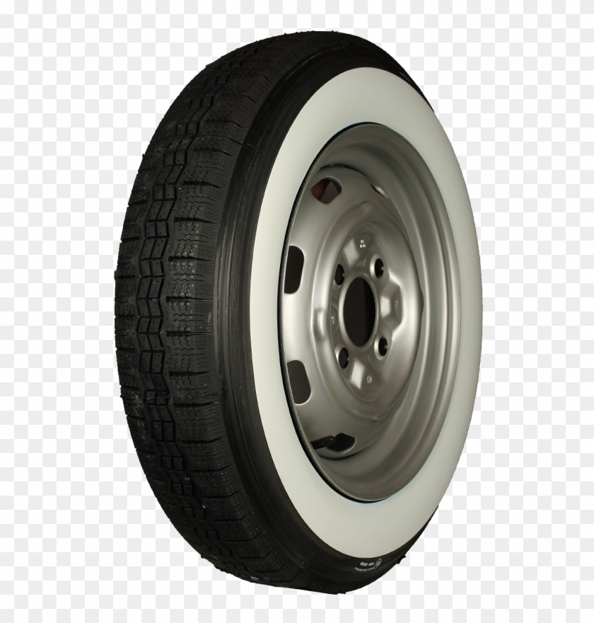 60mm Mor Classic Whitewall - 155r15 White Wall Tires Clipart