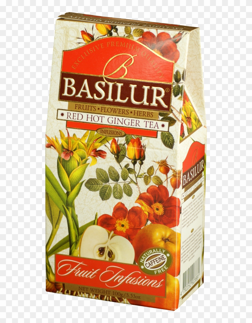 Prev - Basilur Fruit Infusions- Red Hot Ginger- 100g- Iced Clipart