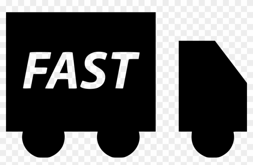 Fast Shipping Truck Shopping Comments - Fast Delivery Clipart
