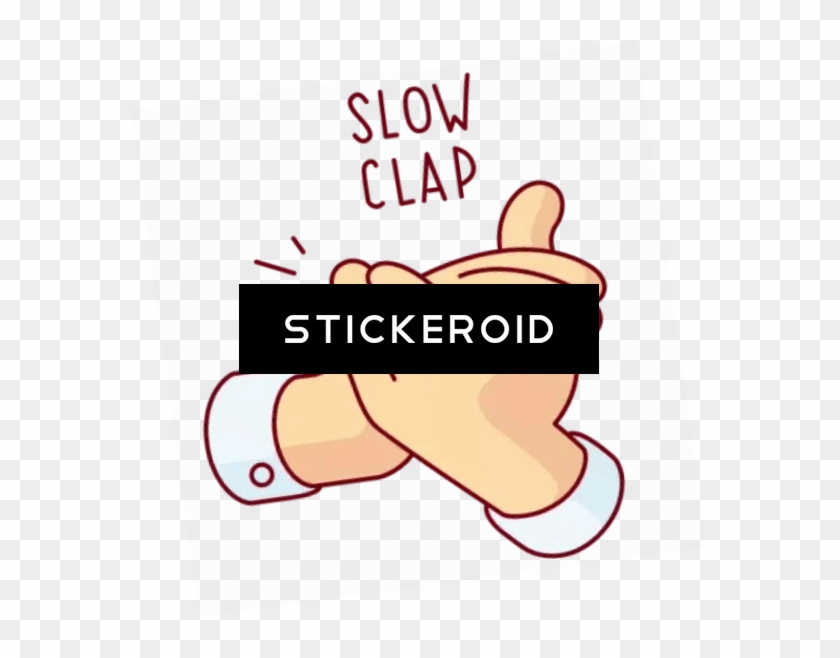 Slow Clap , Png Download - Clip Art Transparent Png #5135819