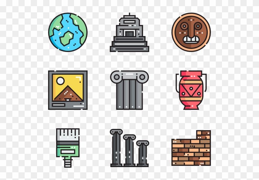 Archeology - Furniture Icons Top View Png Clipart #5135985