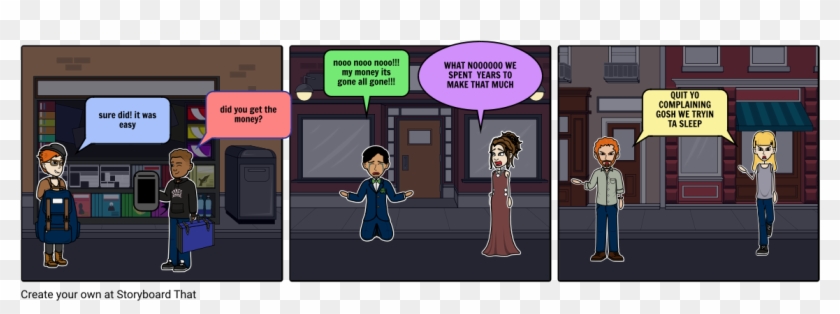 The Theif - Cartoon Clipart #5136285