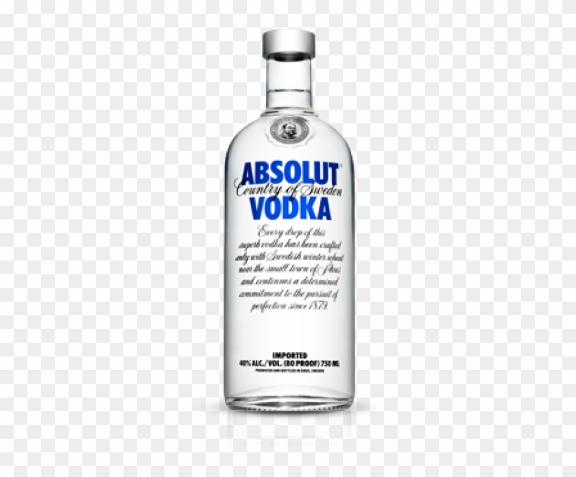Absolut Blue 1l - Absolut Vodka Clipart #5136896